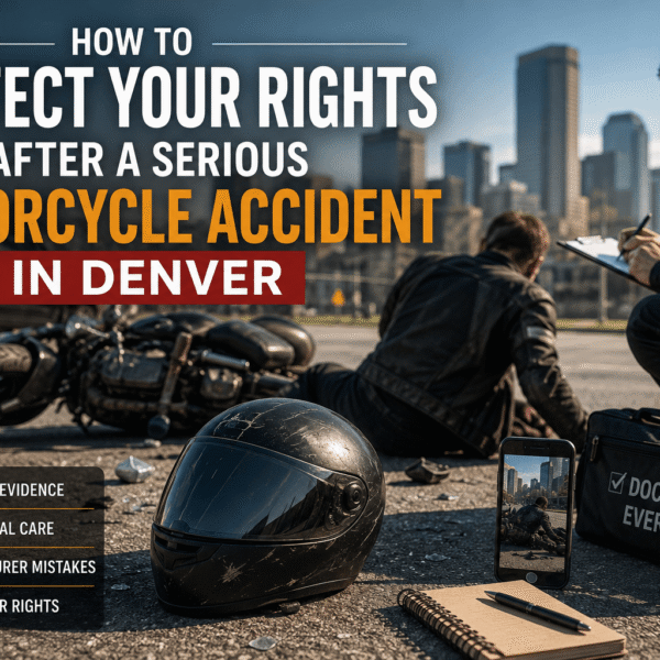 How To Protect Your Rights After A Serious Motorcycle Accident In Denver