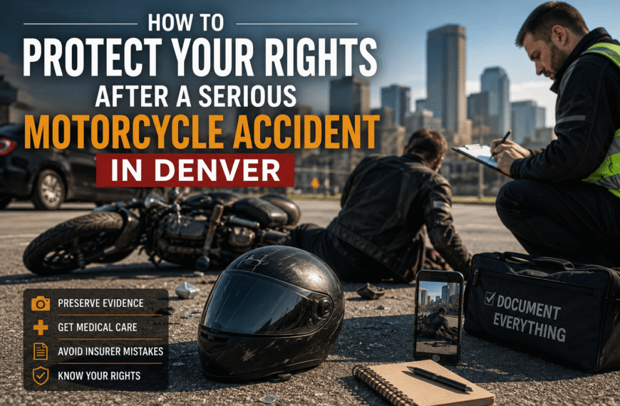 How To Protect Your Rights After A Serious Motorcycle Accident In Denver